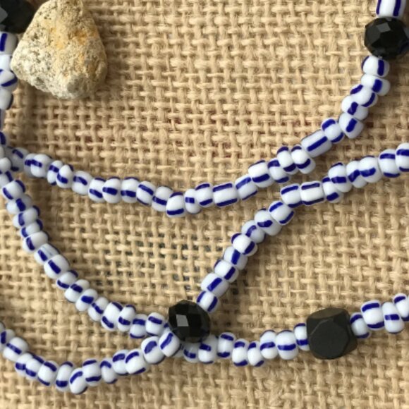 Babalu Aye Necklace Eleke San Lazaro Santeria Yoruba Babalu Aye Collar Azojano - Picture 2 of 4